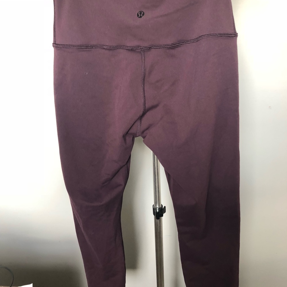 Lululemon High Times Black Grape - size 6